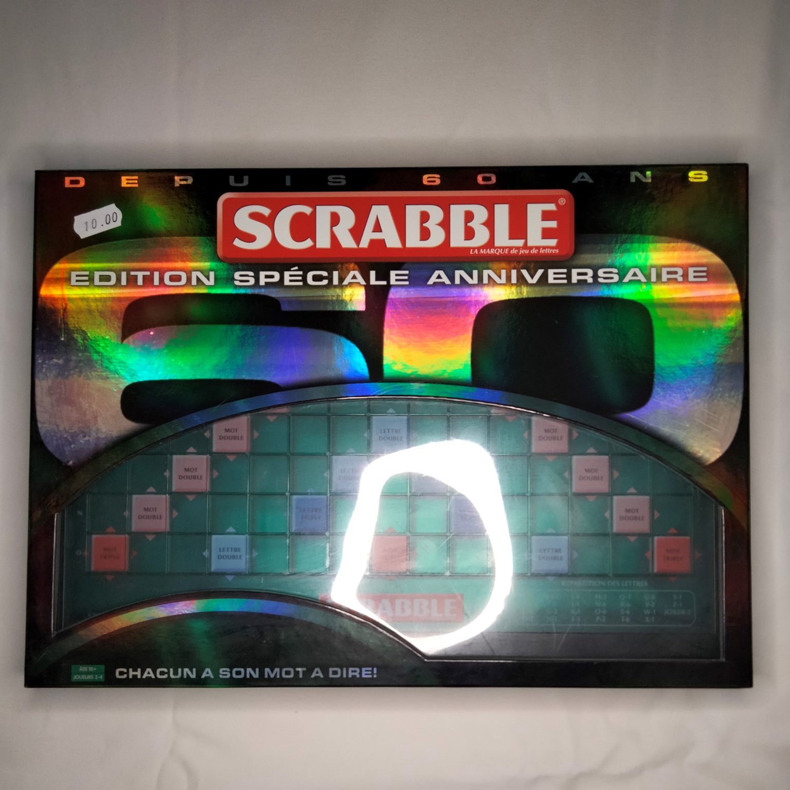 Scrabble Edition spéciale anniversaire 60 Ateliers Phénix