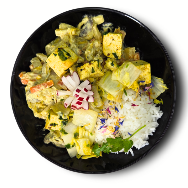 Assiette végétalienne