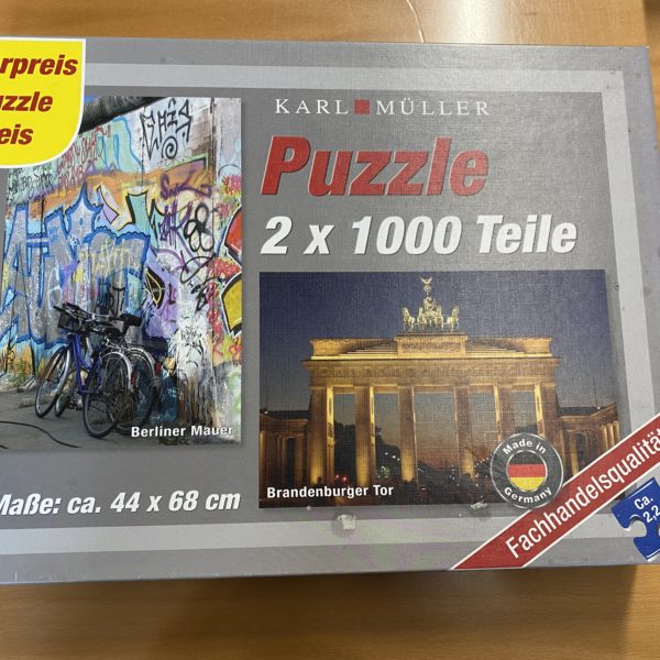 Puzzle adulte 2x 1000 pce
