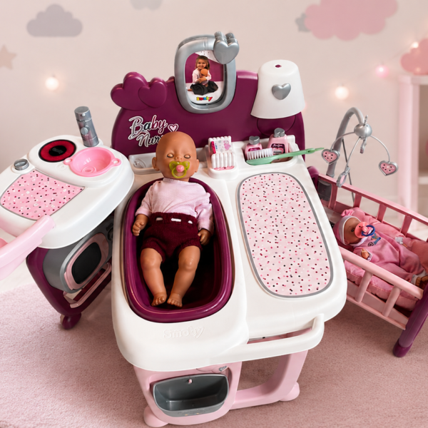 Baignoire et lit bébé