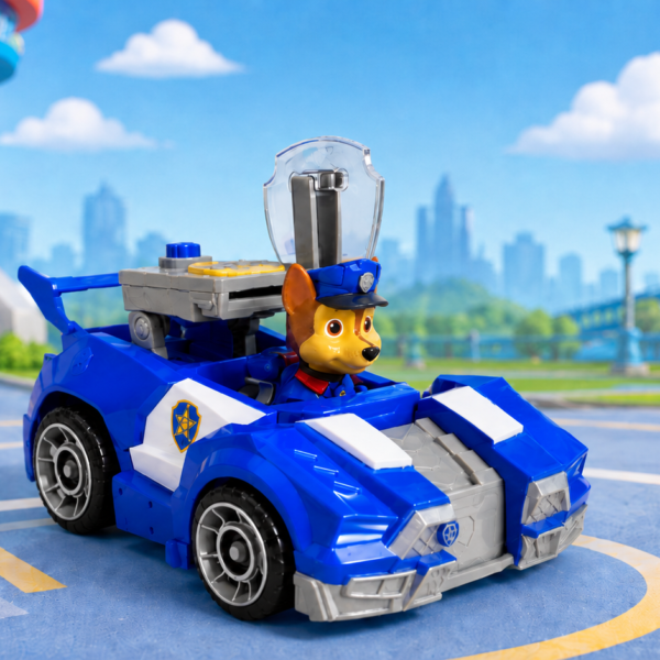Voiture Pat'patrouille bleue