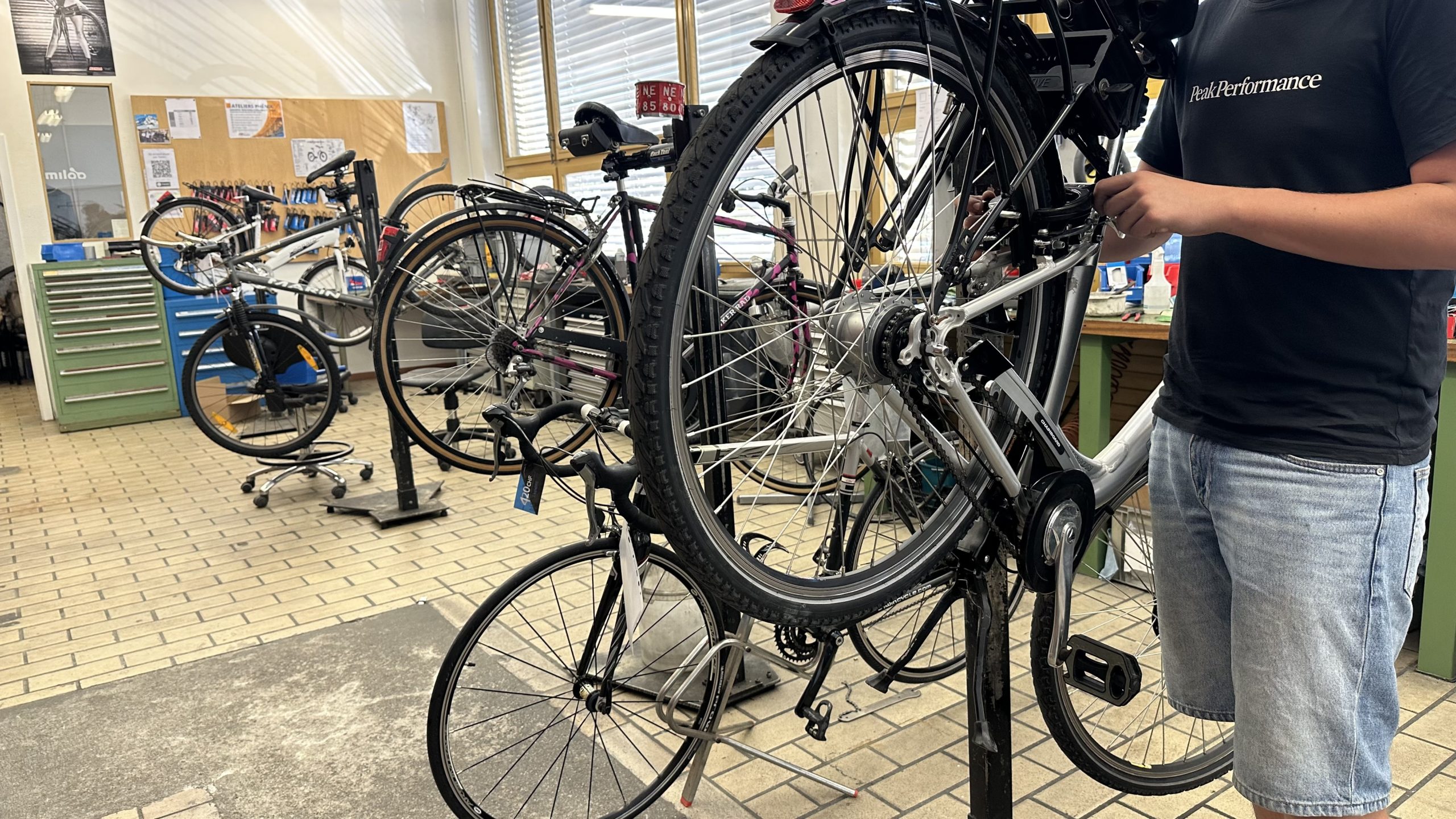 Atelier vélos